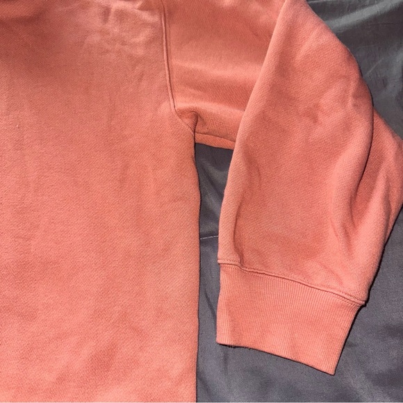 NWOT Victoria’s Secret Coral Hooded Zip Up Jacket | Size Large - Picture 6 of 8